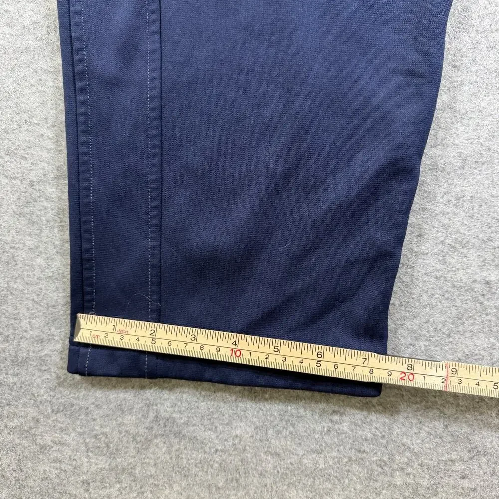 Under Armour ColdGear Sweatpants Mens M Navy Gray Drawstring Loose Fit Lounge